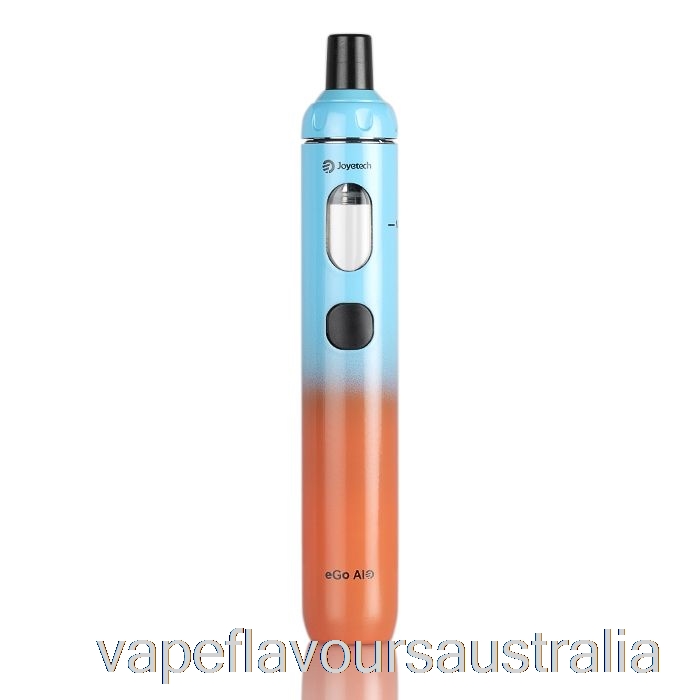 Vape Flavours Australia Joyetech eGo AIO All-In-One Starter Kit 10th Anniversary Edition - Blue / Orange